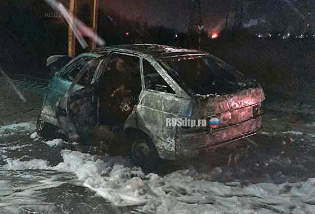 В Карелии водитель и два пассажира сгорели в автомобиле после ДТП