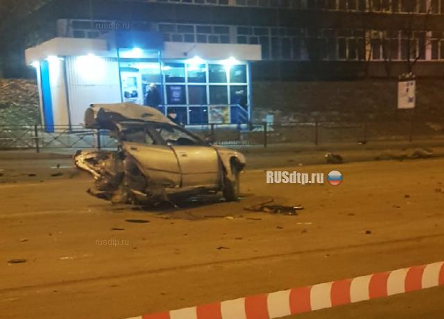 В Иркутске Subaru разорвало на части