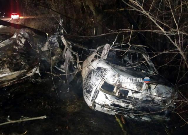Водитель и пассажир «десятки» погибли в ДТП в Воронежской области