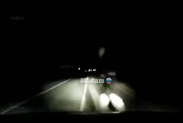 Момент наезда на пешехода в Татарстане. ВИДЕО Момент наезда на пешехода в Татарстане. ВИДЕО