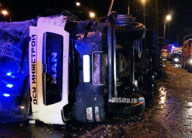 Пассажиров выбросило из автобуса в результате ДТП под Калугой