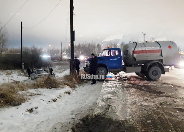Два пассажира «Тойоты» погибли в ДТП в Омске