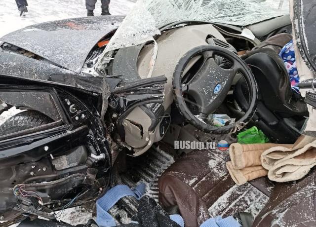 В Татарстане 20-летний пассажир «Калины» погиб в ДТП с бензовозом