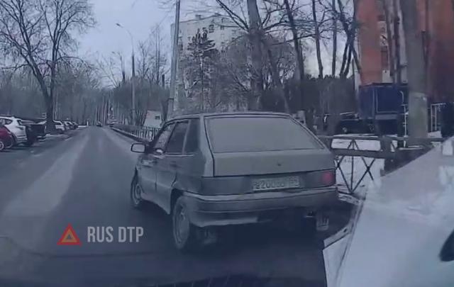 Столкновение на улице 9 мая в Перми Столкновение на улице 9 мая в Перми