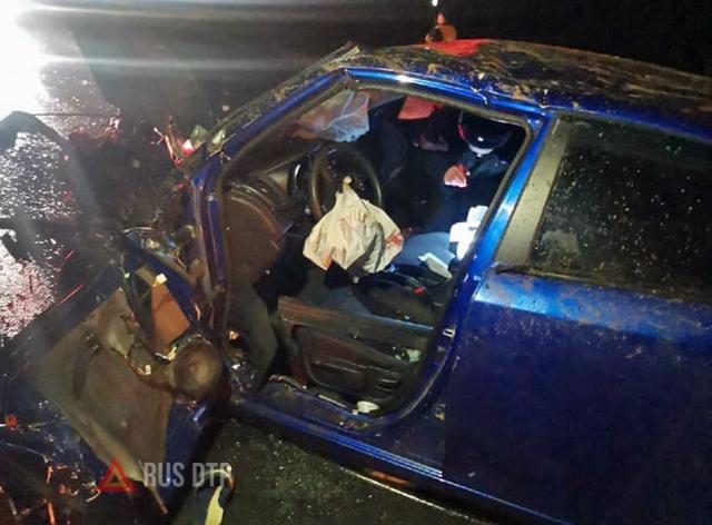 Водитель «Приоры» погиб в ДТП на трассе «Вологда — Новая Ладога»