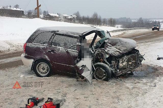 Пассажирка «Калины» погибла в ДТП под Шенкурском