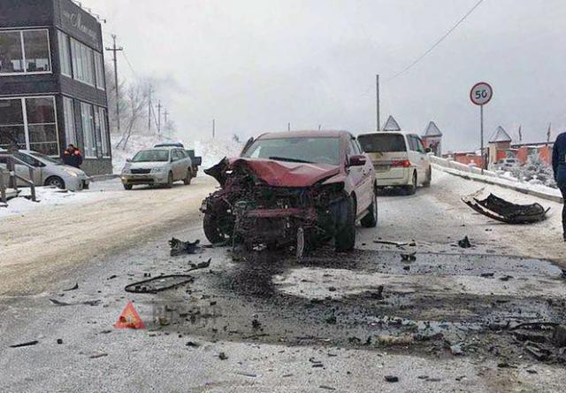 Водитель «Хонды» погиб в ДТП в Листвянке