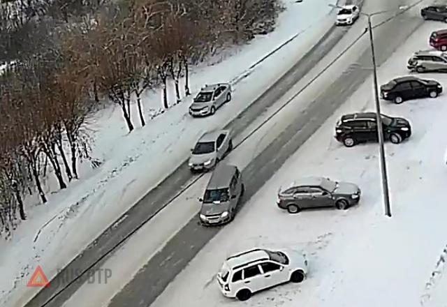 ДТП на улице Ленина в городе Учалы ДТП на улице Ленина в городе Учалы