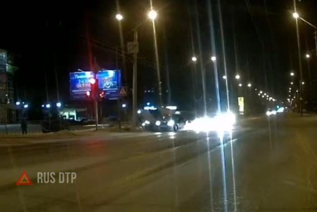 ДТП на улице Дианова в Омске