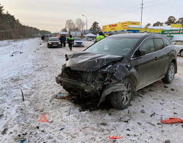 Водитель «Хонды» погиб в ДТП в Новосибирской области