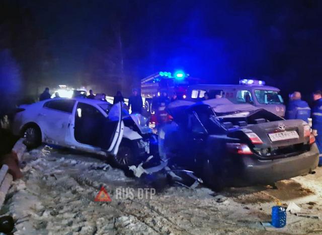 Водитель «Тойоты» погиб в ДТП на трассе Муром — Нижний Новгород