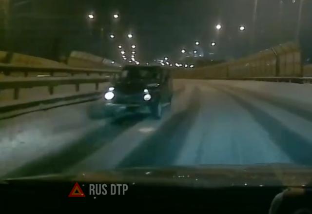 ДТП в Пензе на Измайловском путепроводе ДТП в Пензе на Измайловском путепроводе