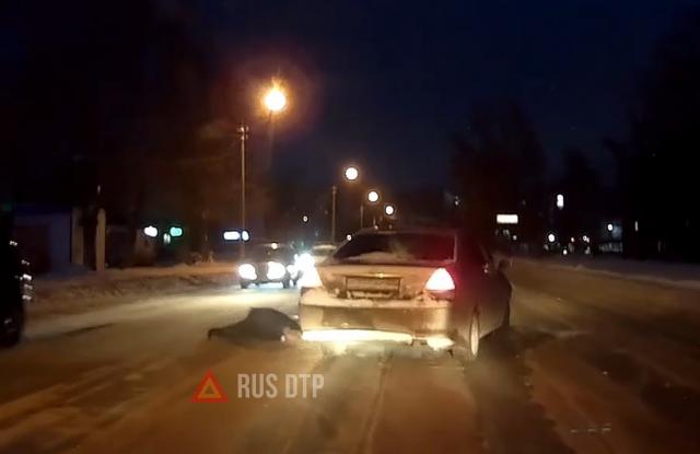 Наезд на пешехода в Омске Наезд на пешехода в Омске