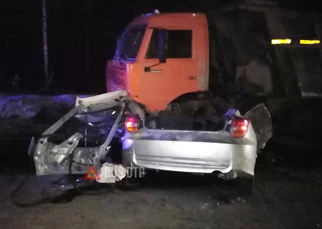 Водитель «Тойоты» погиб в ДТП на Гусинобродском шоссе
