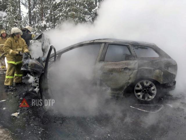 Водитель и два пассажира «Субару» погибли в ДТП в Кировской области