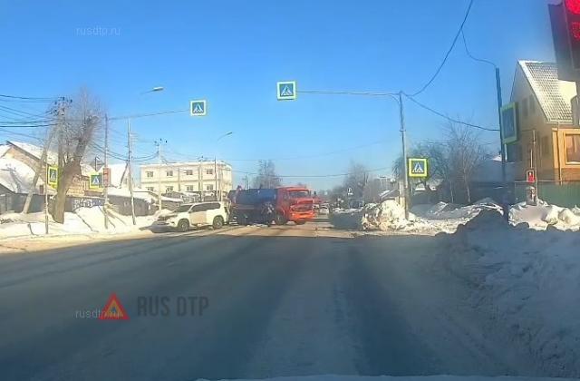 ДТП в Новосибирске на улице Никитина