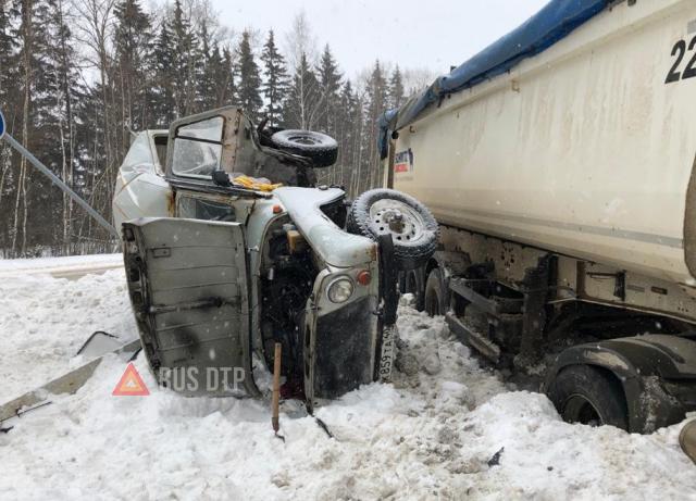 Пассажир УАЗа погиб в ДТП в Калужской области