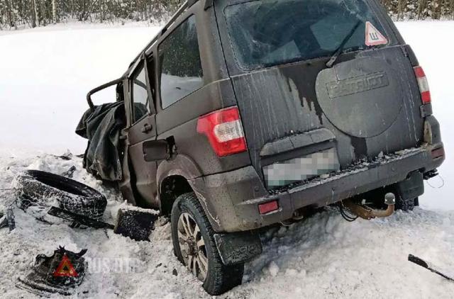 Водитель Mitsubishi погиб в ДТП в Карелии