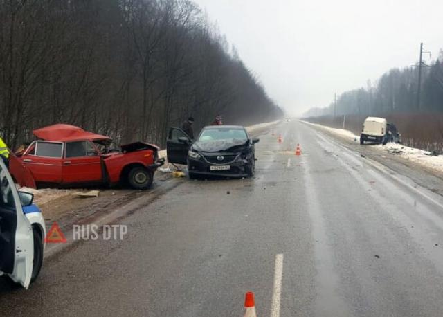 Водитель «Жигулей» погиб в ДТП в Смоленской области