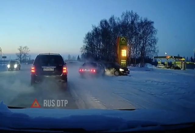 ДТП на въезде в Томск ДТП на въезде в Томск