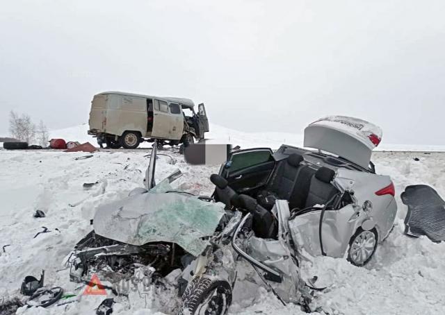 Водитель «Соляриса» погиб в ДТП в Башкирии