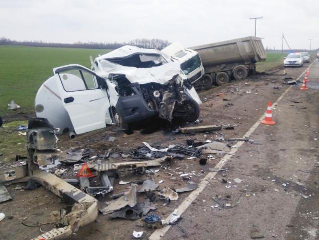 Водитель «Газели» погиб в ДТП на Кубани