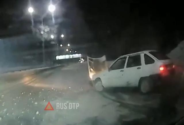 Занесло на Бердском шоссе Занесло на Бердском шоссе