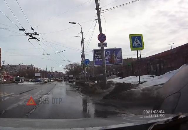 ДТП на улице Новоселов в Рязани ДТП на улице Новоселов в Рязани