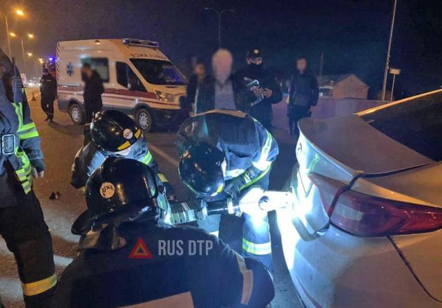 Момент смертельного ДТП с полицейскими в Одессе