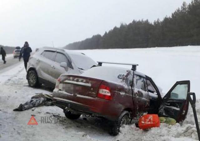 Два человека погибли в ДТП на трассе М-7 в Татарстане