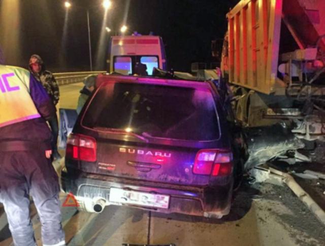 Водитель и пассажир «Субару» погибли в ДТП под Владивостоком