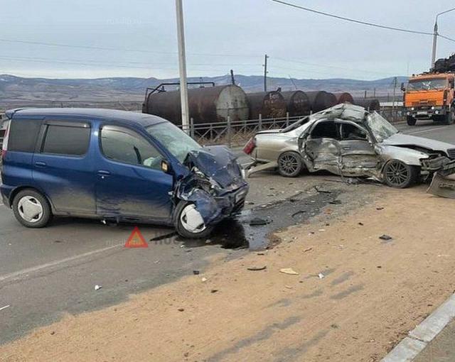 Водитель «Тойоты» погиб в ДТП в Улан-Удэ