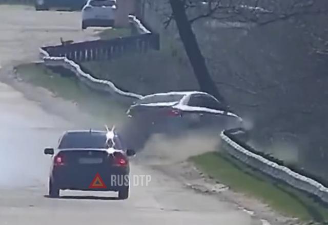 ДТП в Каменском на Новом мосту ДТП в Каменском на Новом мосту