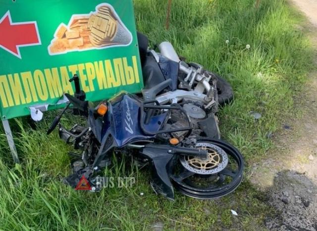 Момент гибели мотоциклиста в Батайске. ВИДЕО