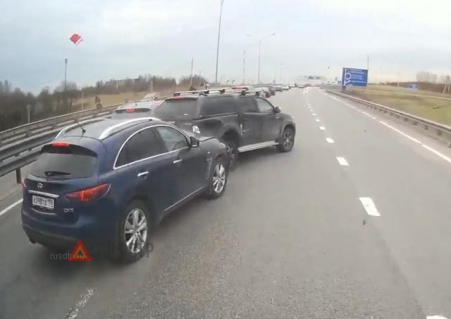 ДТП на Новоприозерском шоссе ДТП на Новоприозерском шоссе