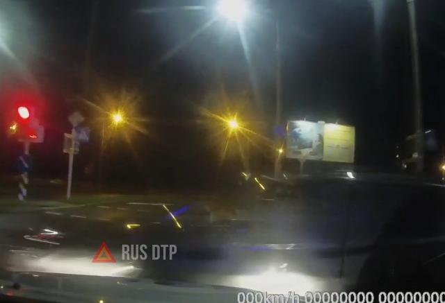 ДТП с машиной милиции и BMW в Минске