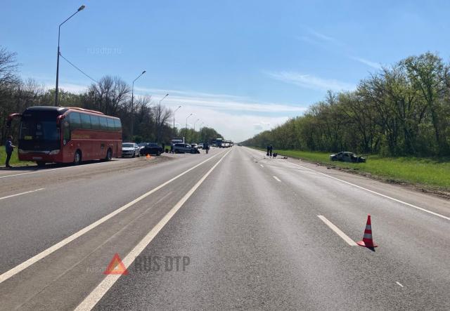 Мужчина погиб в ДТП на трассе М-5 «Урал» в Рыбновском районе
