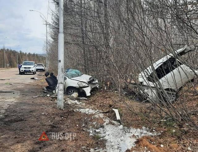 В Якутии машину с пьяными молодыми людьми разорвало на части