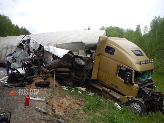 Водитель «ГАЗели» погиб в ДТП в Костромской области