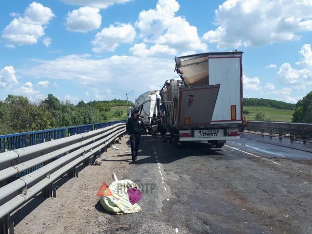 Водитель КАМАЗа погиб в ДТП на трассе М-7 в Чувашии