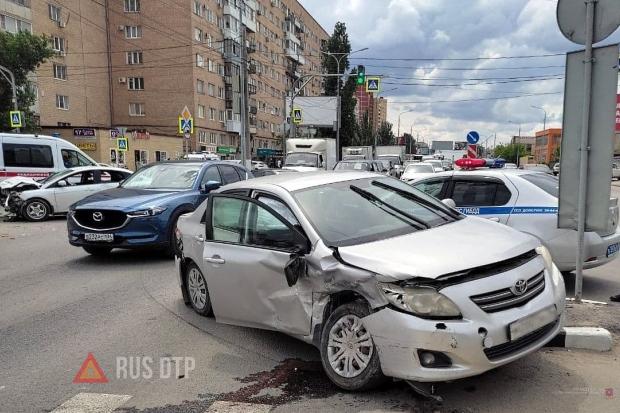 ДТП на улице Рокоссовского в Волгограде