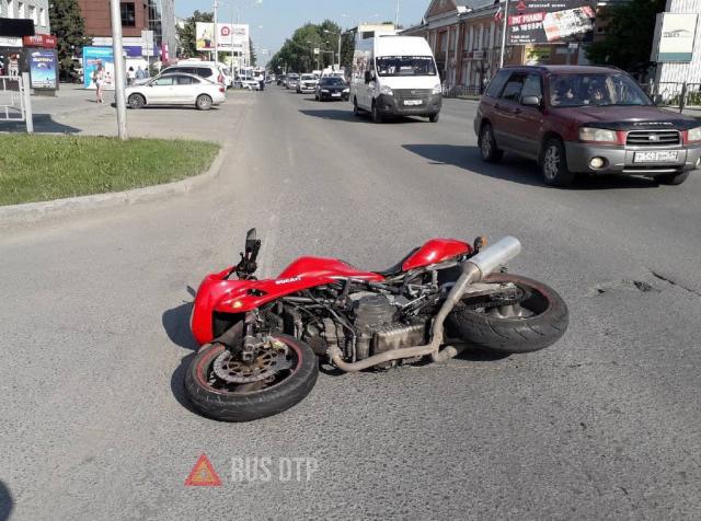 В Бердске в ДТП погиб мотоциклист