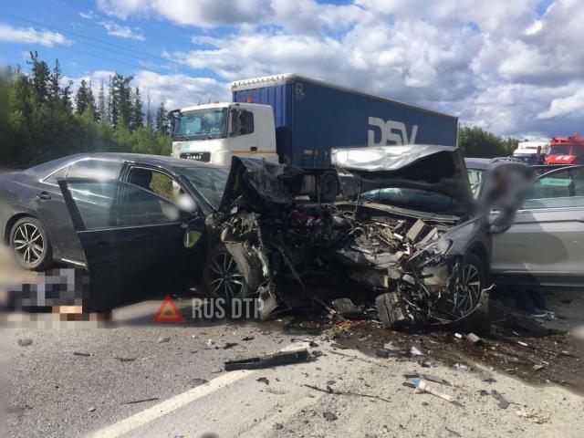 69-летний пассажир «Тойоты» погиб на трассе Тюмень — Ханты-Мансийск