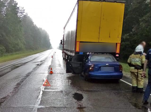 Водитель «Шевроле» погиб в ДТП на трассе М-3