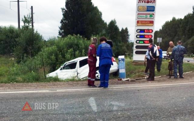 Водитель автомобиля и мотоциклист погибли в Кировской области