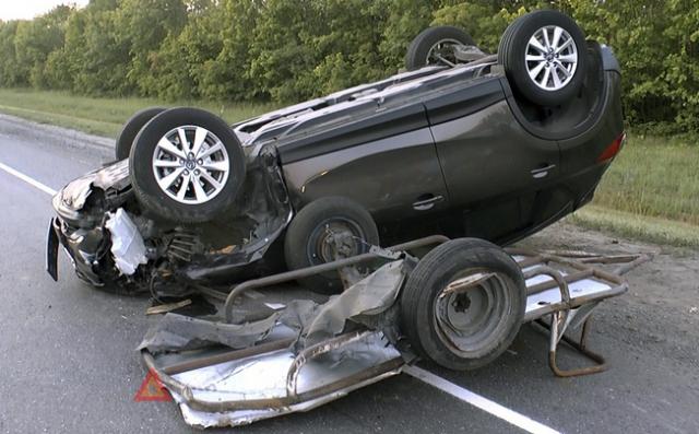 Водитель и пассажир мотоблока погибли в ДТП на трассе М-5