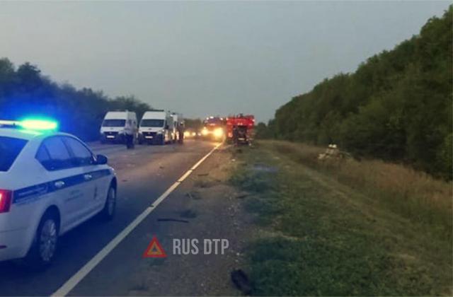 Оба водителя погибли в огненном ДТП в Самарской области