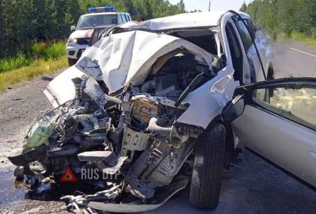 35-летняя пассажирка Тойоты» погибла в ДТП в ХМАО