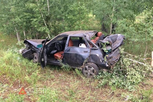 31-летний пассажир автомобиля погиб в ДТП в Курганской области