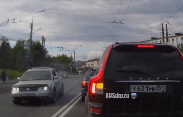 Авария в Мурманске 